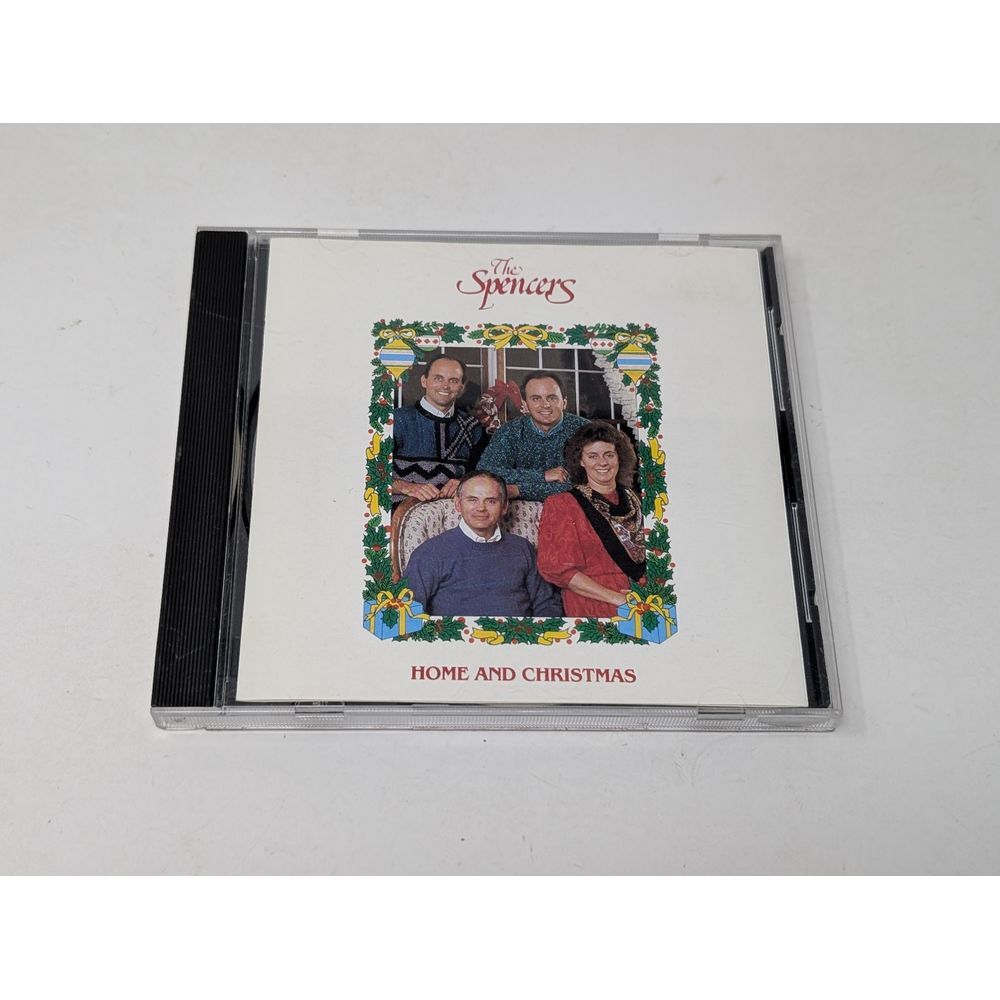 The Spencers Home and Christmas CD 1987 Peaceful Stream‎ Music Christian Gospel